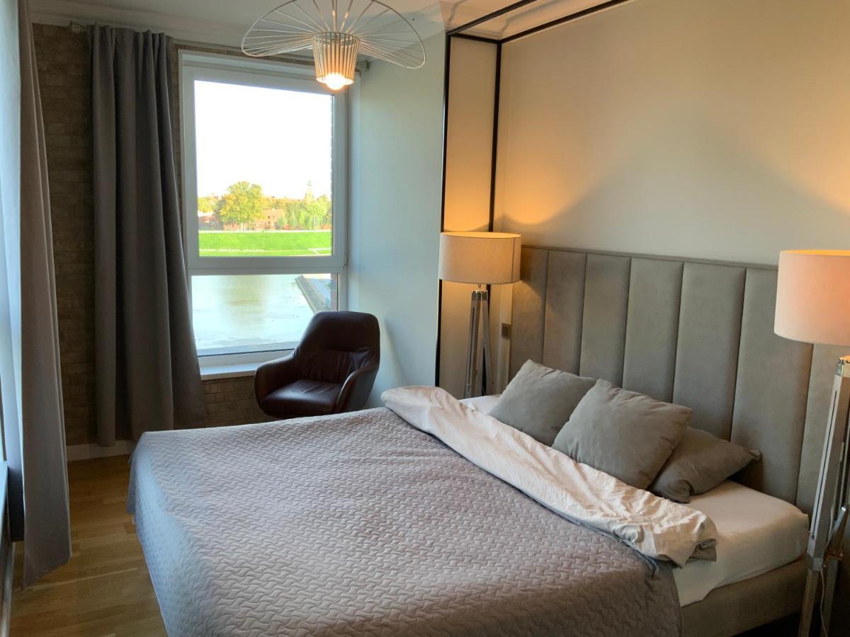 Riverside Apartment Self Check-In 克莱佩达 外观 照片